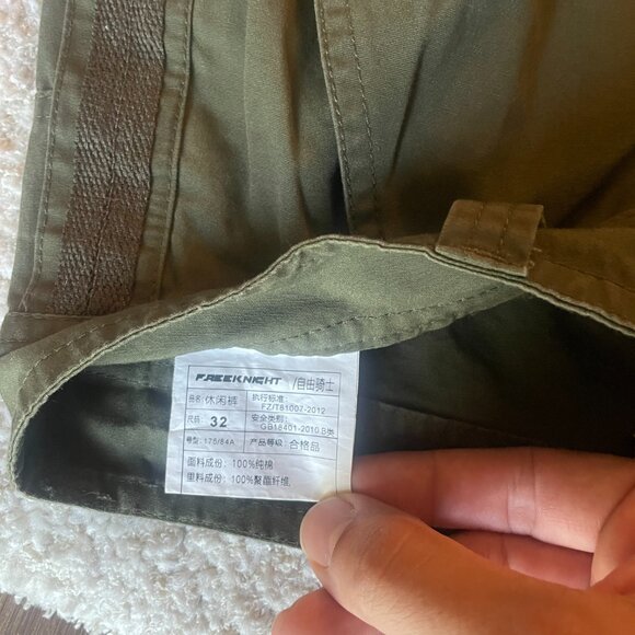 Free Knight Pants Men's Sz 32 Green Cargo Tactical Army Military Utility Trooper - Picture 4 of 7